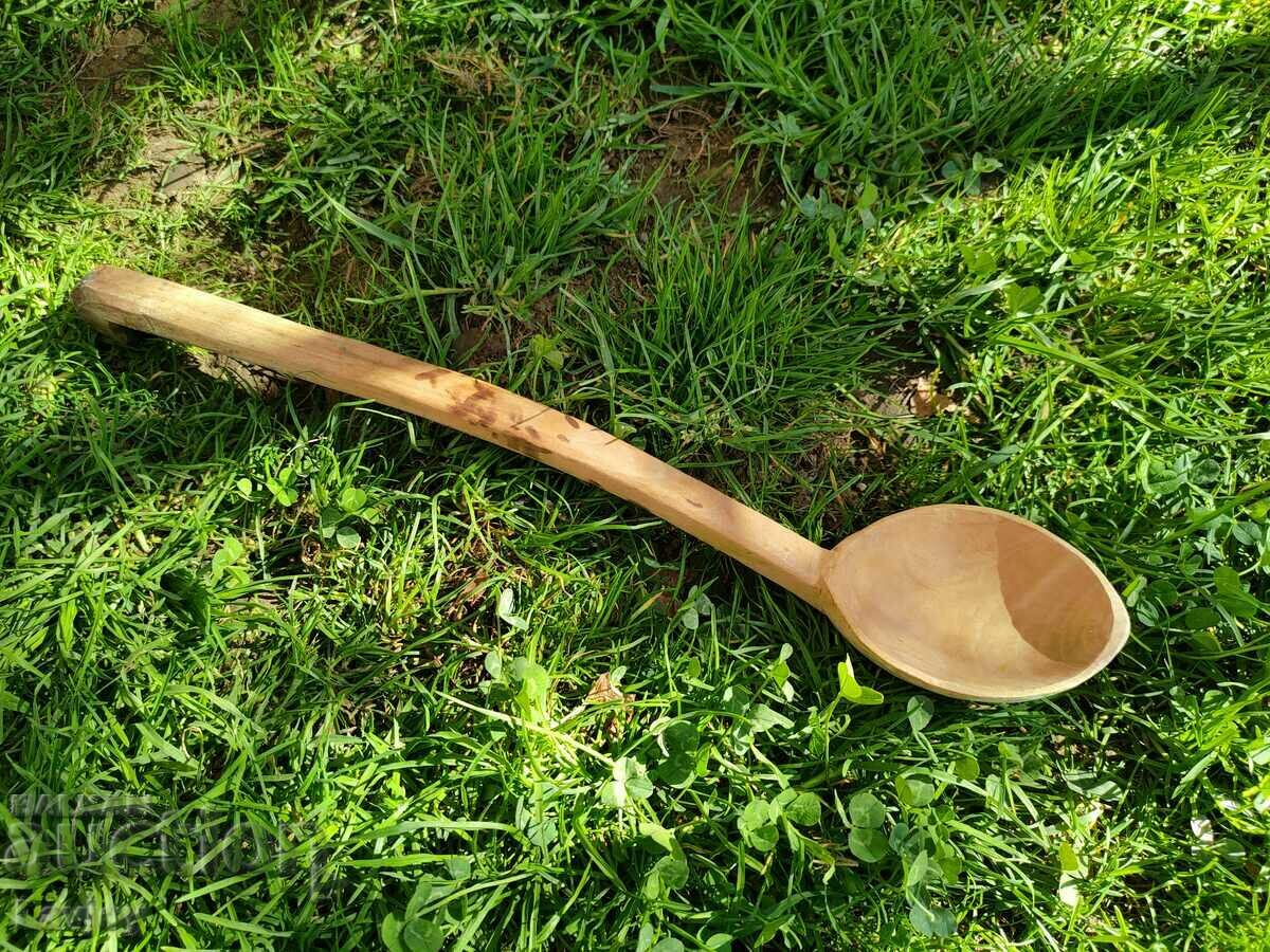 Handmade wooden spoon