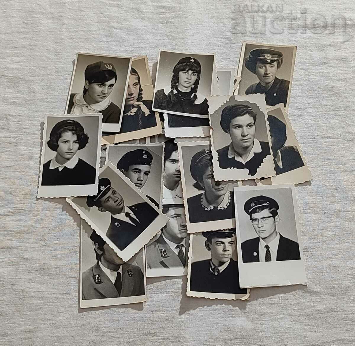 STUDENTS UNIFORM SOCIALISM BULGARIA PHOTOS 19 PIECES STUDENTS UNIFORM SOCIALISM BULGARIA PHOTOS 19 PIECES