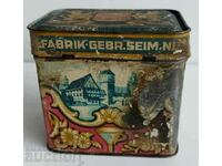 . VERY OLD TIN BOX OF CHOCOLATE CANDY