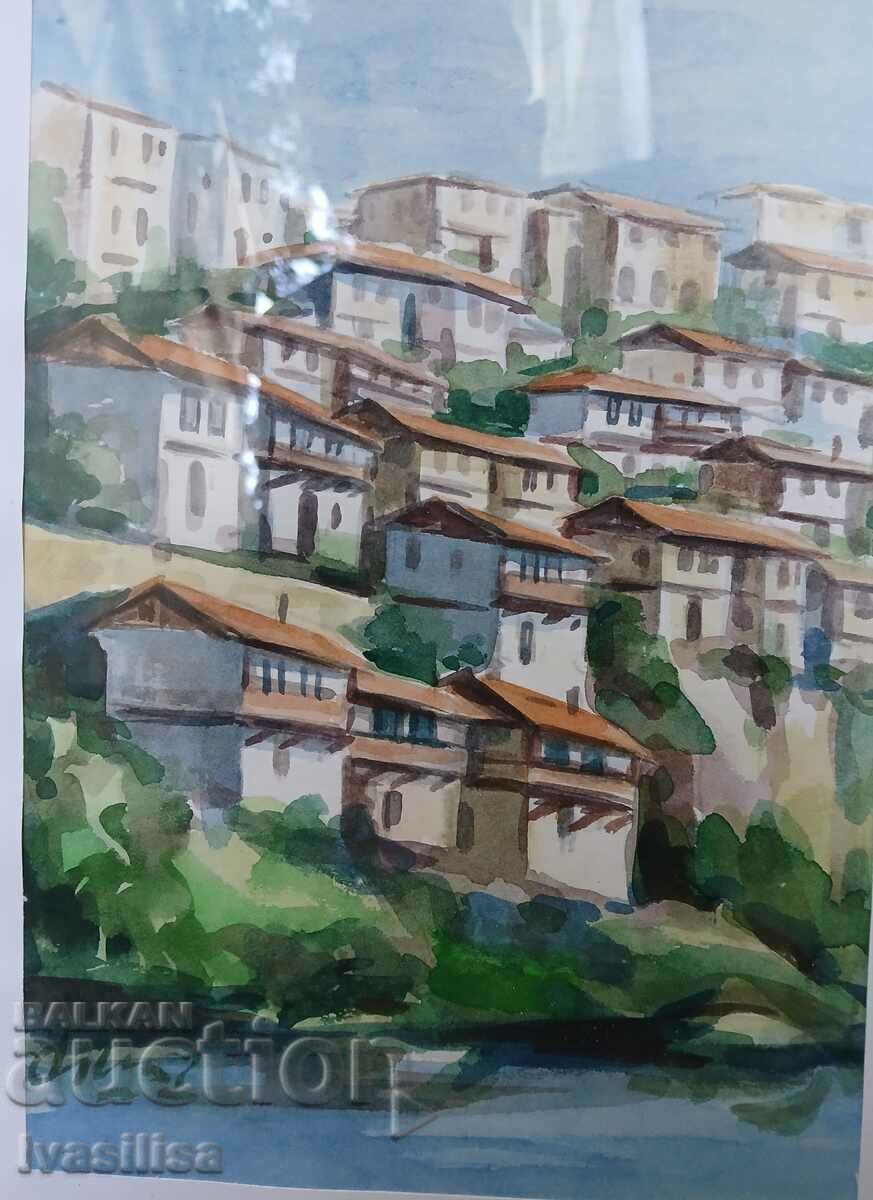Auction  PICTURE city TARNOVO - author's