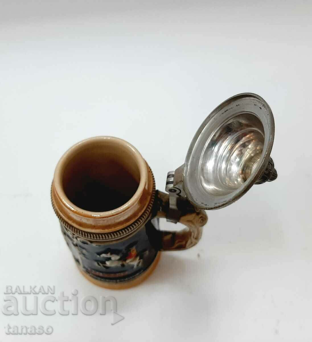 Old Spanish beer mug with lid(2.2) - 5 Old Spanish beer mug with lid(2.2) - 5