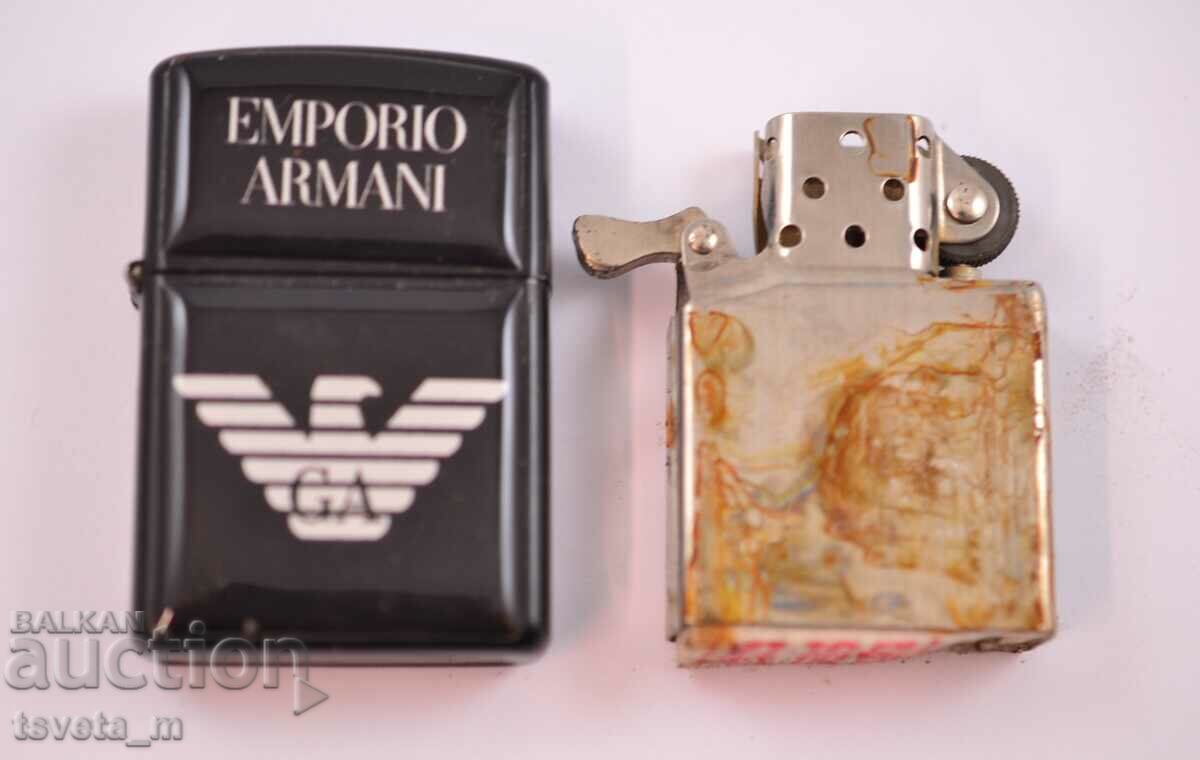 Petrol lighter type ZIPPO EMPORIO ARMANI - 5 Petrol lighter type ZIPPO EMPORIO ARMANI - 5