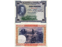 tino37- SPAIN - 100 PESETS - 1925 - XF