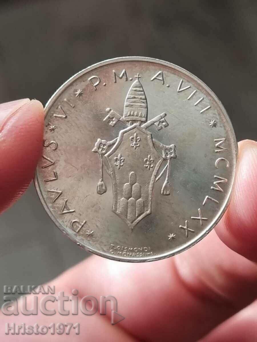 500 λιρέτες 1970 Βατικανό με τιμή € 23.00 | 44.98 BGN