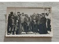 GULABOVO STATION SENDING OFF OF THE MAYOR G.UZUNOV 1942 PHOTO