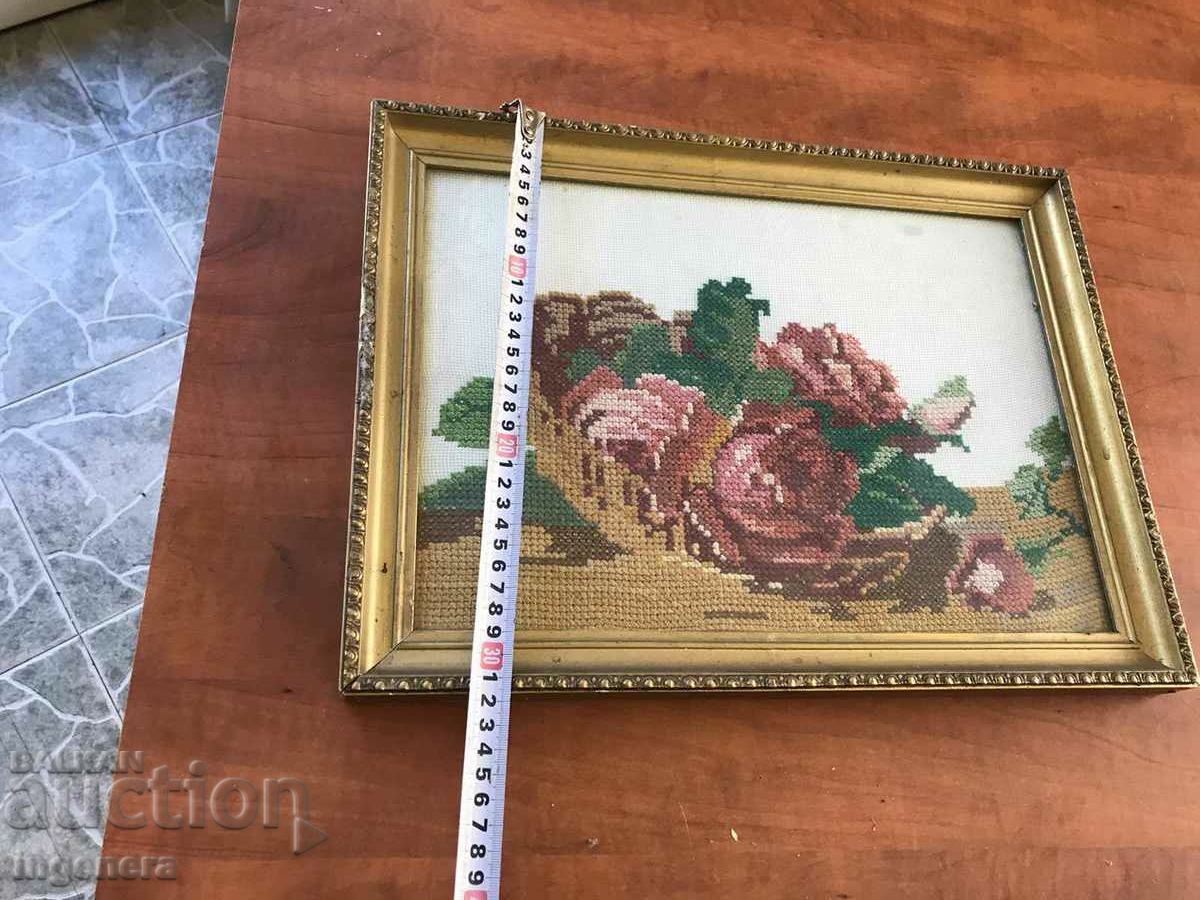 EARLY SOCIETY TAPESTRY SEWED PANEL WOOD FRAME - 5 EARLY SOCIETY TAPESTRY SEWED PANEL WOOD FRAME - 5