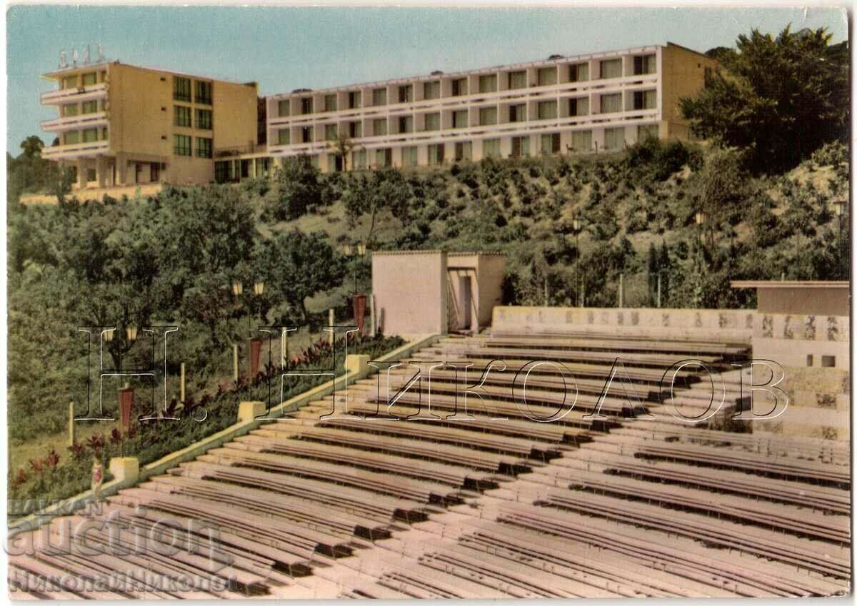 OLD CARD VARNA GOLDEN SANDS HOTEL BREEZE D176