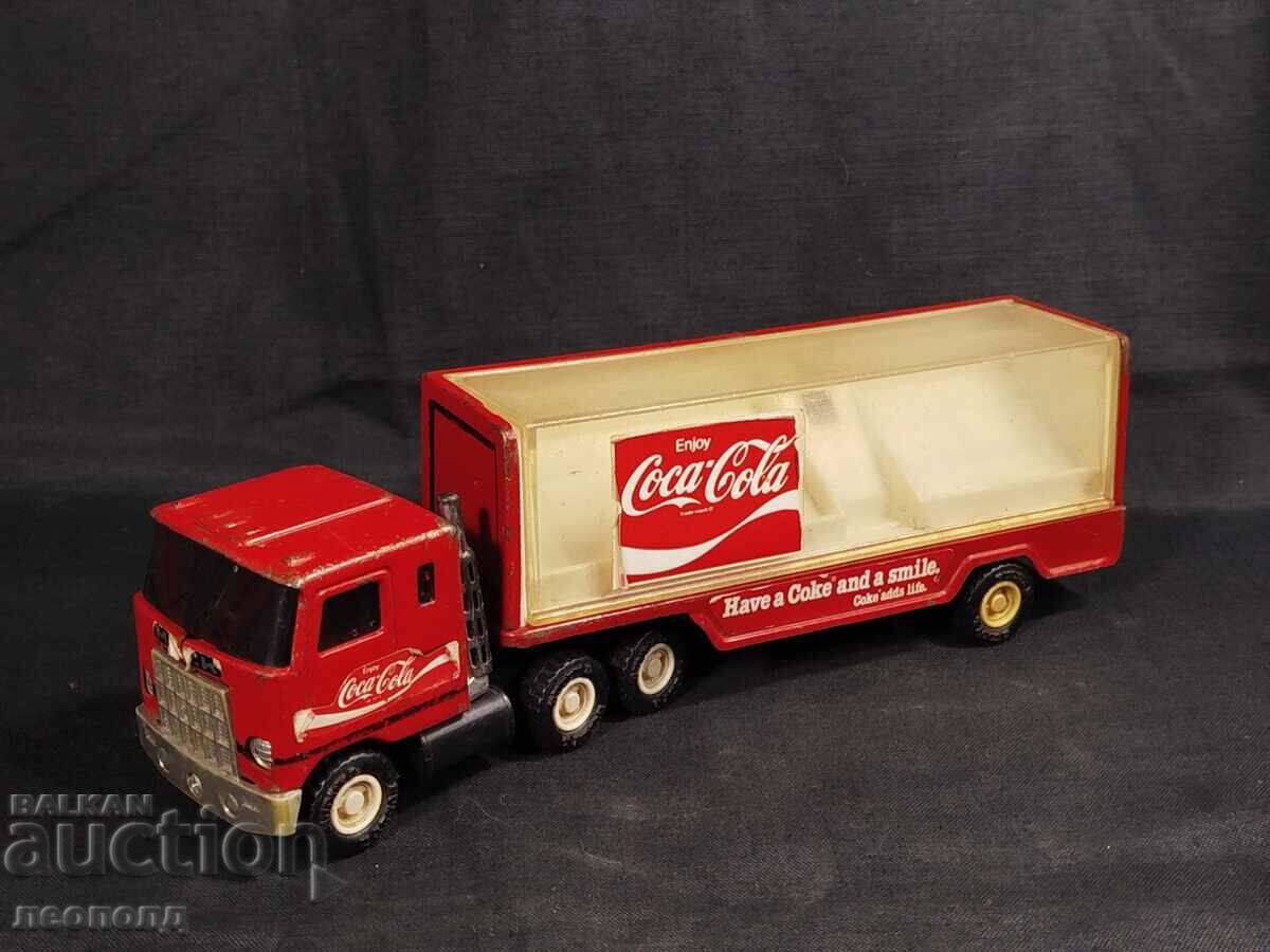 BZC OLD RETRO TOY TRUCK COCA COLA JAPAN