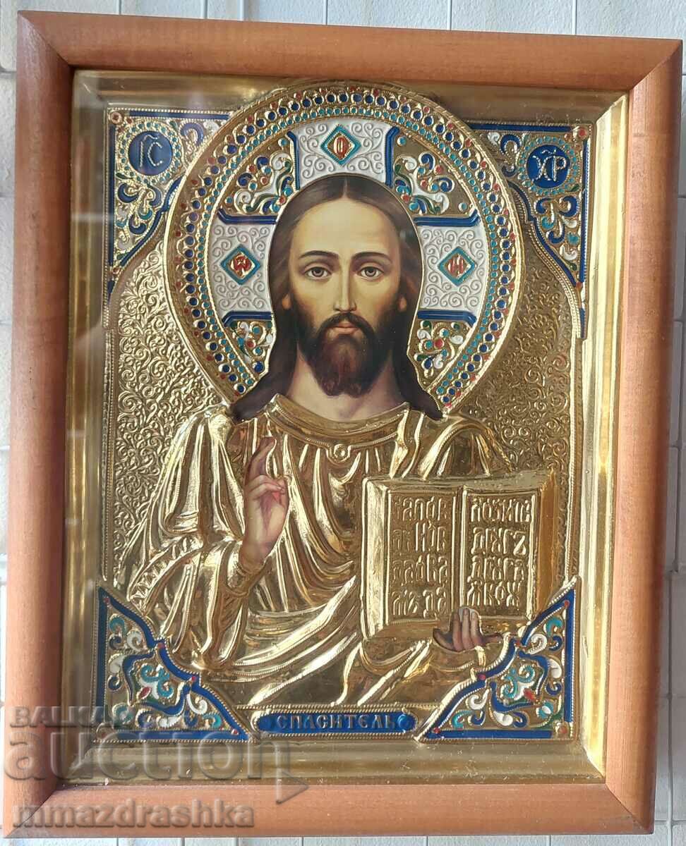 Beautiful icon, gold hardware