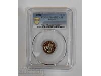 starting from 1 cent 10 cents 2002 matte - gloss PCGS PR66 DCAM