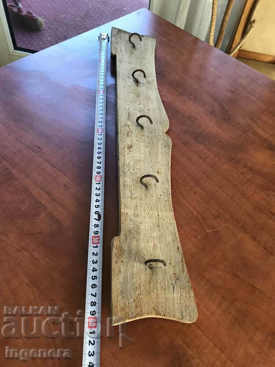 HANGER HANGER WOOD WALL ANTIQUE ETHNIC with price 17.00 BGN | € 8.69 HANGER HANGER WOOD WALL ANTIQUE ETHNIC with price 17.00 BGN | € 8.69