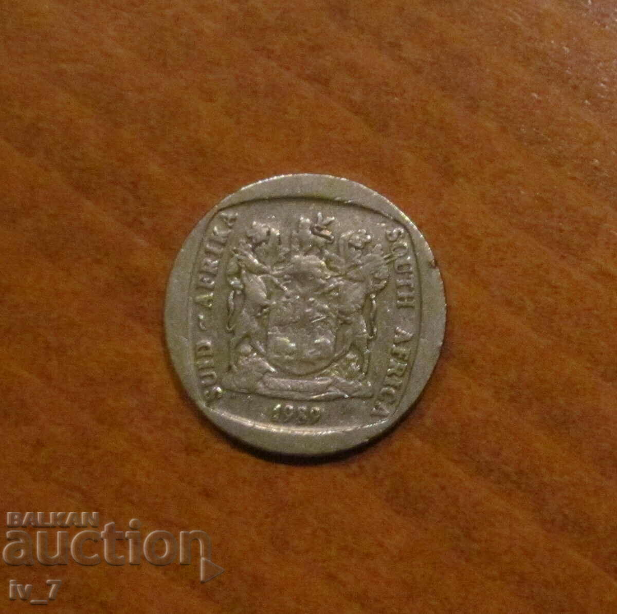 2 RAND 1989, SOUTH AFRICA with price 0.99 BGN | € 0.51 2 RAND 1989, SOUTH AFRICA with price 0.99 BGN | € 0.51