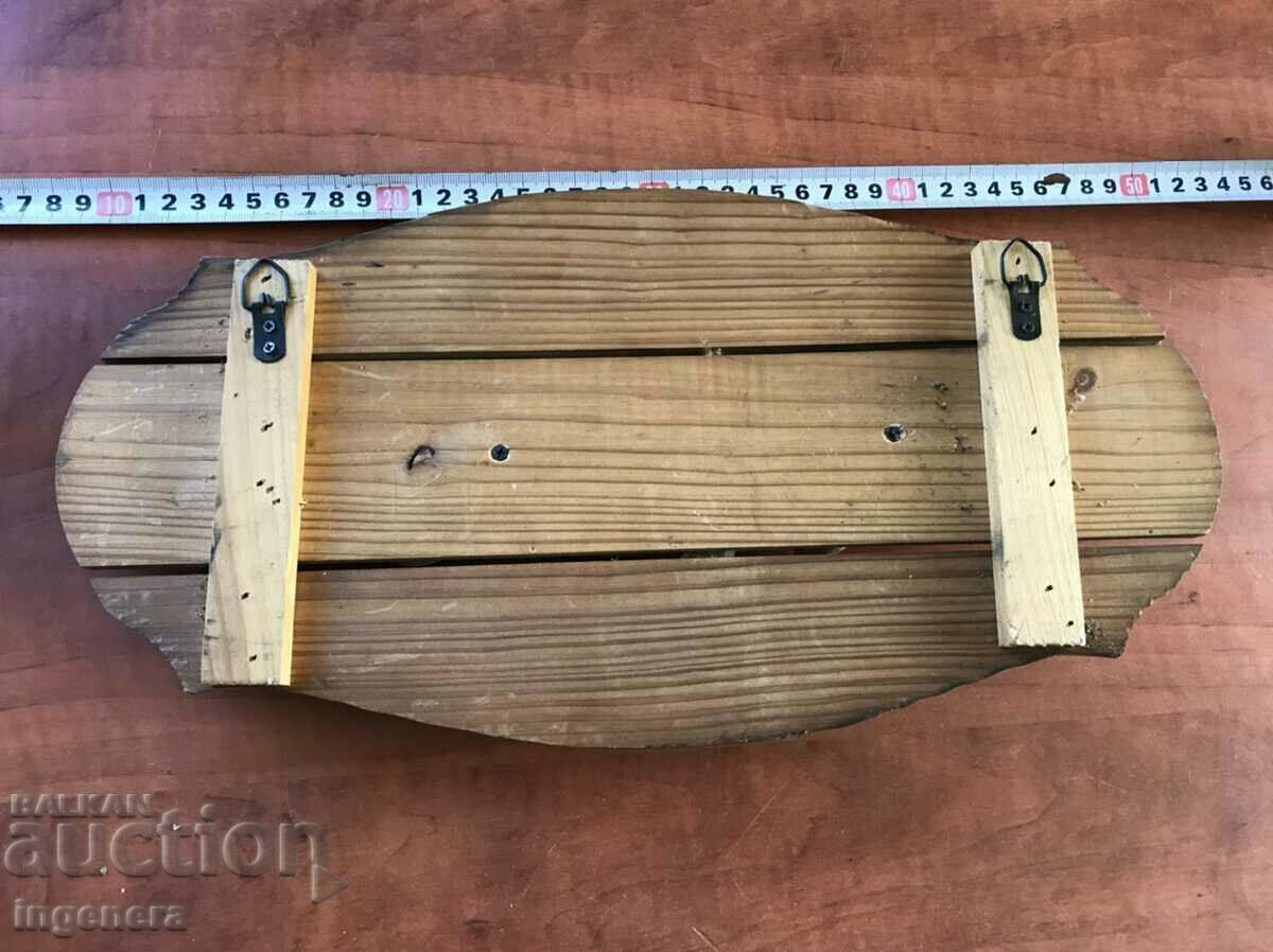 HANGER HANGER WOOD FOR FISHERMEN AND CONNOISSEURS - 5 HANGER HANGER WOOD FOR FISHERMEN AND CONNOISSEURS - 5