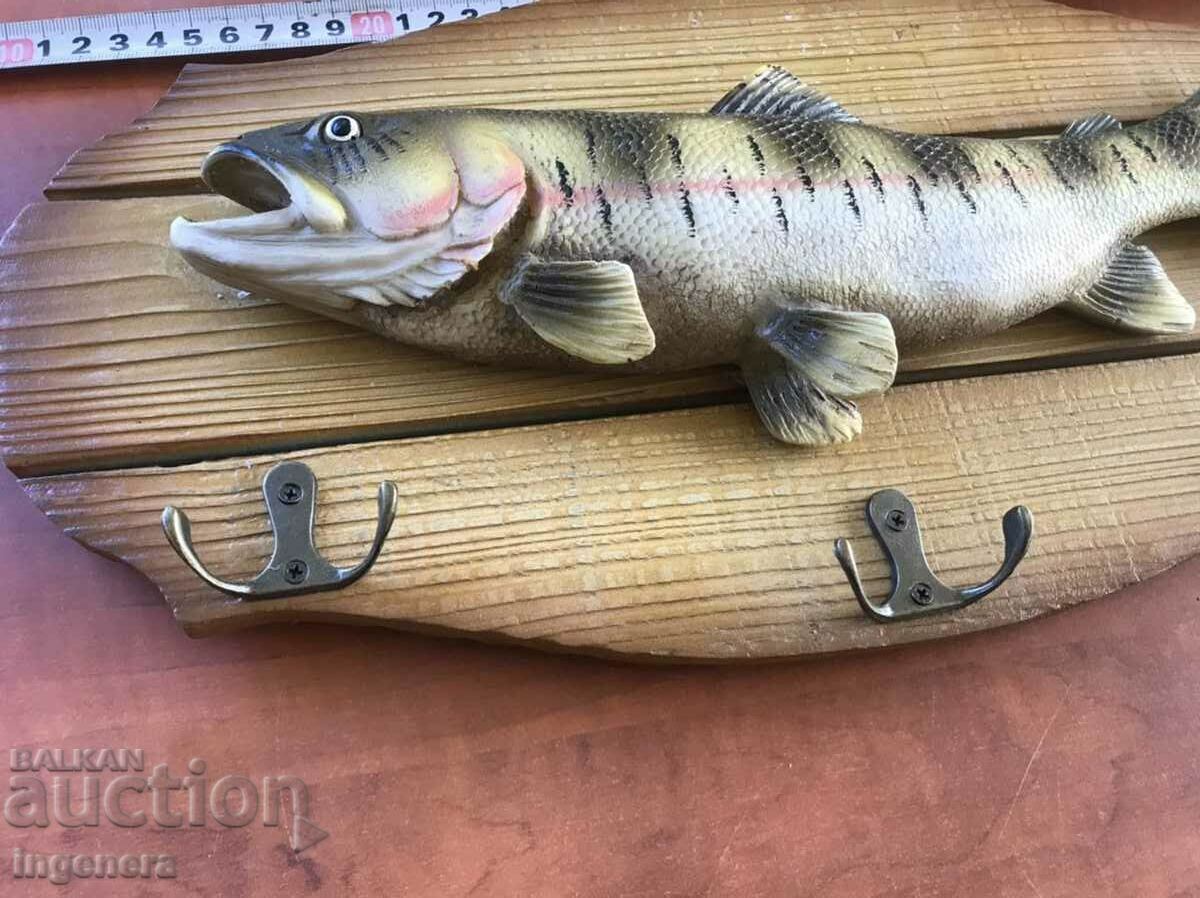 HANGER HANGER WOOD FOR FISHERMEN AND CONNOISSEURS - 6 HANGER HANGER WOOD FOR FISHERMEN AND CONNOISSEURS - 6