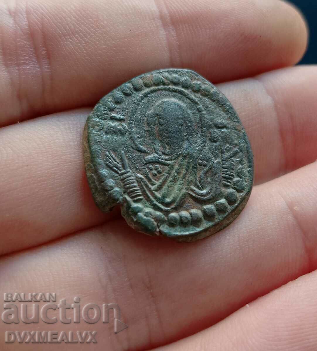 №7 Large anonymous Roman (Byzantine) follis - Roman IV