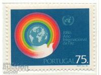 1986. Portugal. International Year of Peace.