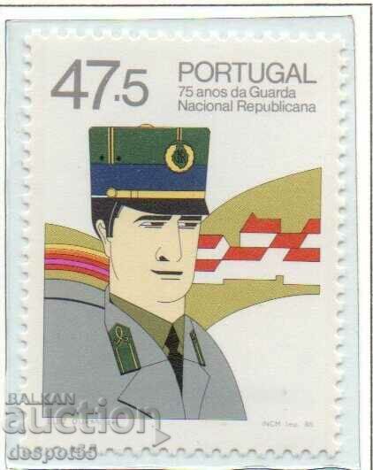 1986. Portugal. 75th Anniversary of the National Guard.