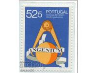 1986. Portugal. 50th Anniversary of the Union of Engineers.