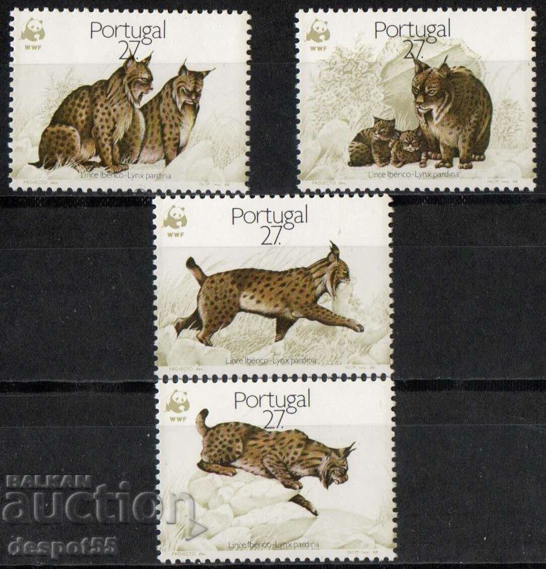 1988. Portugalia. WWF - World Animal Protection.