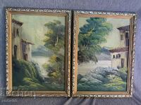 old landscape paintings