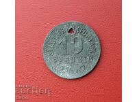 Germany-Hesse-Frankfurt on the Main-10 Pfennig 1917