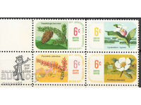 1969. USA. Flora - Botanical Congress. Block x4.