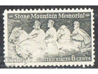 1970. USA. Stone Mountain Memorial.