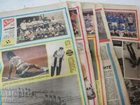 9 issues of the newspaper Start WC in football Italy 1990.