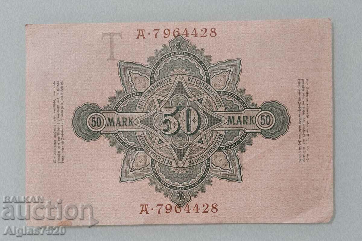 50 German marks with price 18.00 BGN | € 9.20 50 German marks with price 18.00 BGN | € 9.20