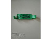 Promotional wristband.