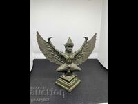 Bronze figure of the mythical creature Garuda. #5994