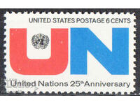 1970. USA. The united nations.