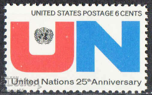 1970. USA. The united nations.