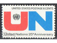 1970. USA. The united nations.