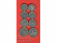 АРЖЕНТИНА ARGENTINA 1 5 10 и 1 Песо issue 1983 1984 НОВА UNC