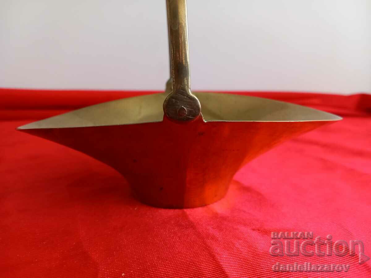 Old Small Brass Candy Box "Basket" with price 36.00 BGN | € 18.41