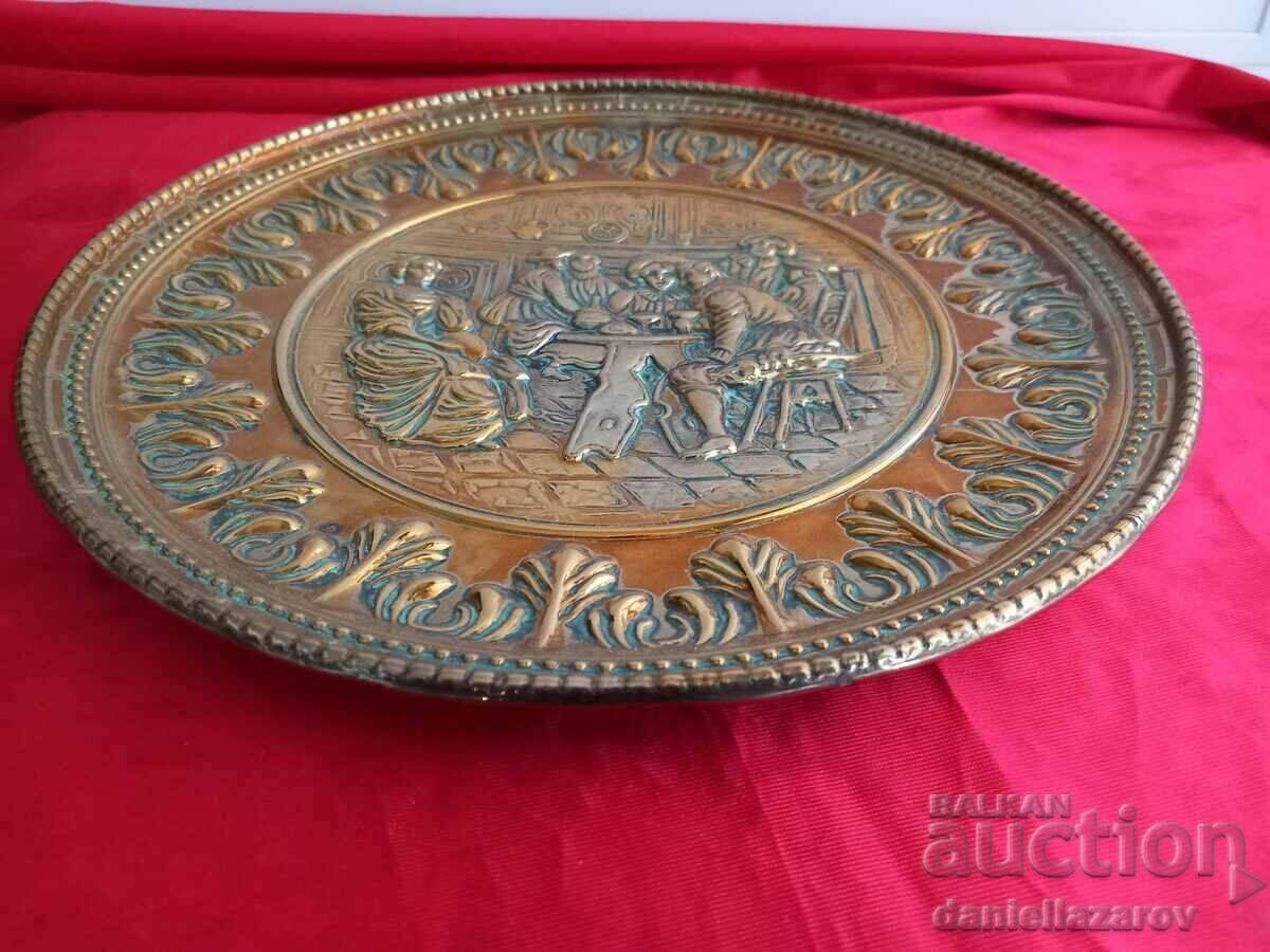 BAROQUE Brass Relief Plate, Wall Panel with Gilding 3 with price 38.00 BGN | € 19.43 BAROQUE Brass Relief Plate, Wall Panel with Gilding 3 with price 38.00 BGN | € 19.43