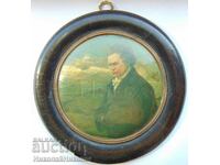 SMALL OLD ENGRAVING PORTRAIT BEETHOVEN BEETHOVEN COMPOSER