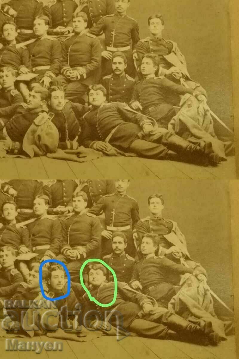 A unique photo of the 4th Graduation of the Military University in 1883. - 5