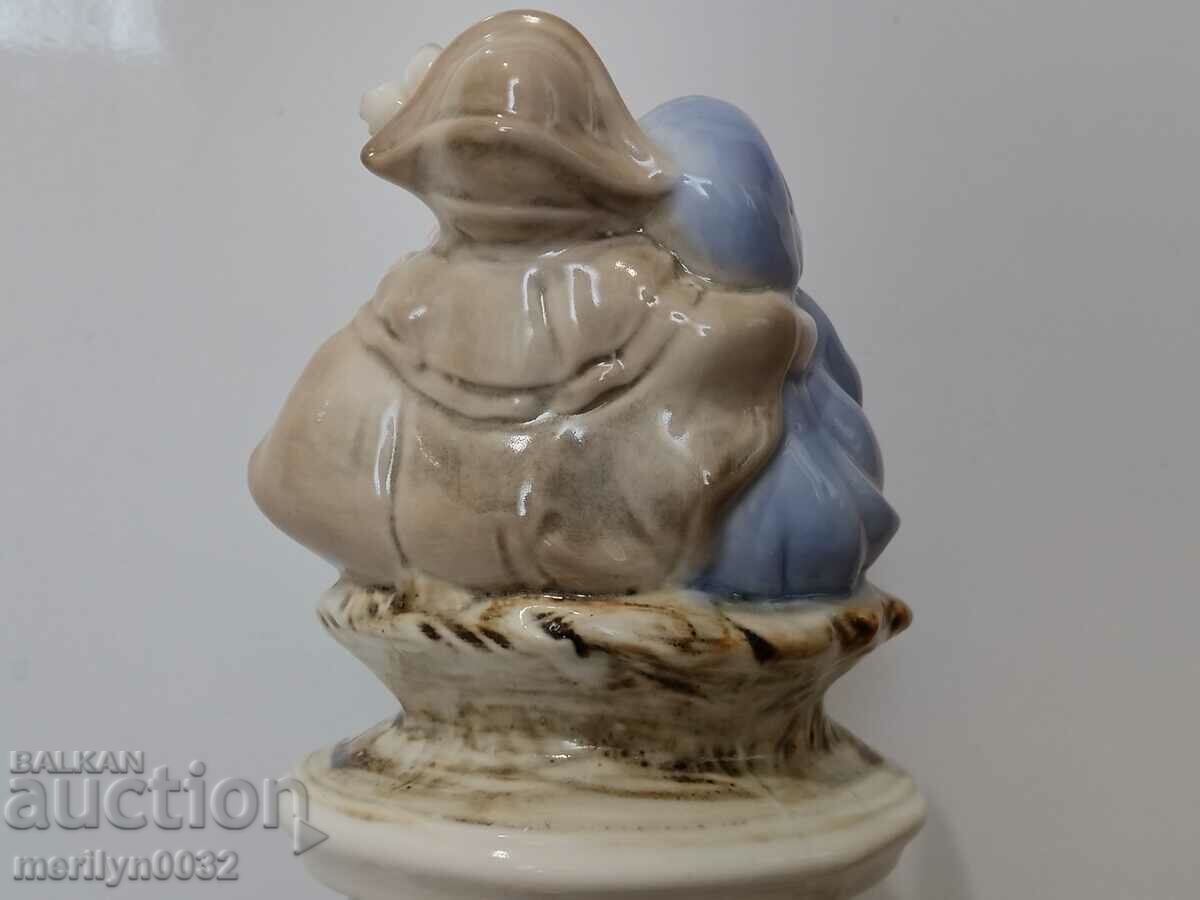 Auction German porcelain Dresden figure plastic statuette Auction German porcelain Dresden figure plastic statuette