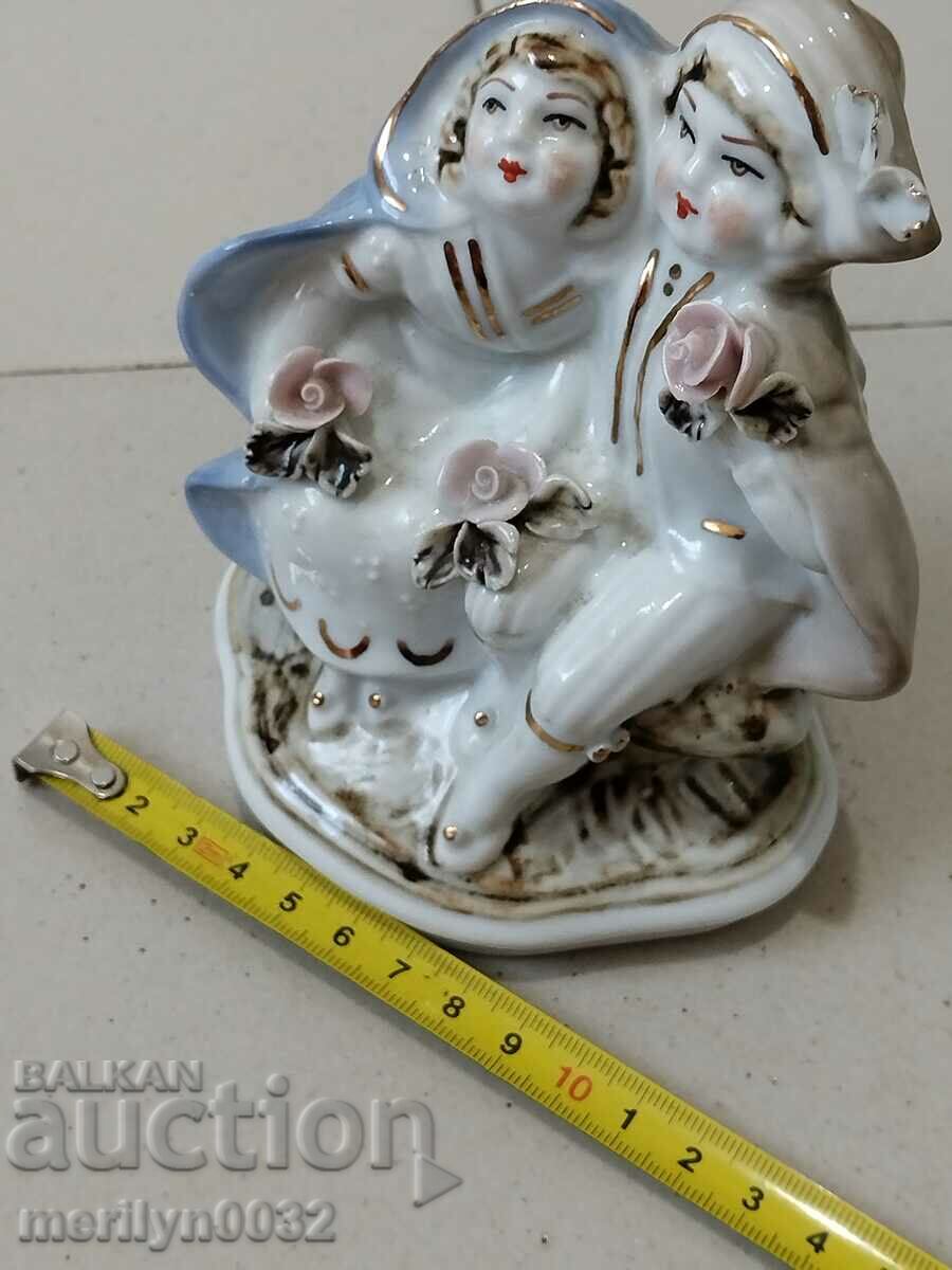 German porcelain Dresden figure plastic statuette - 6 German porcelain Dresden figure plastic statuette - 6