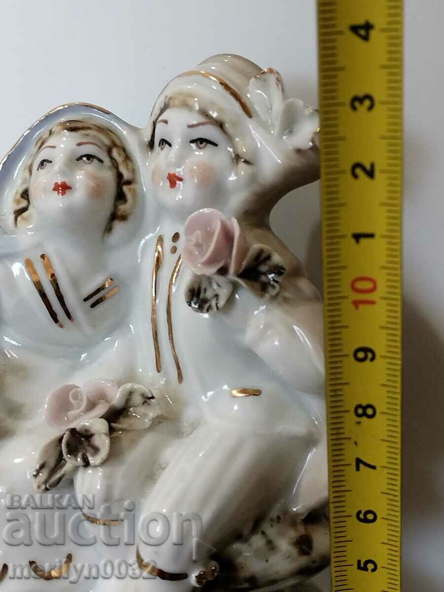 German porcelain Dresden figure plastic statuette - 7 German porcelain Dresden figure plastic statuette - 7