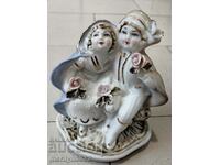 German porcelain Dresden figure plastic statuette