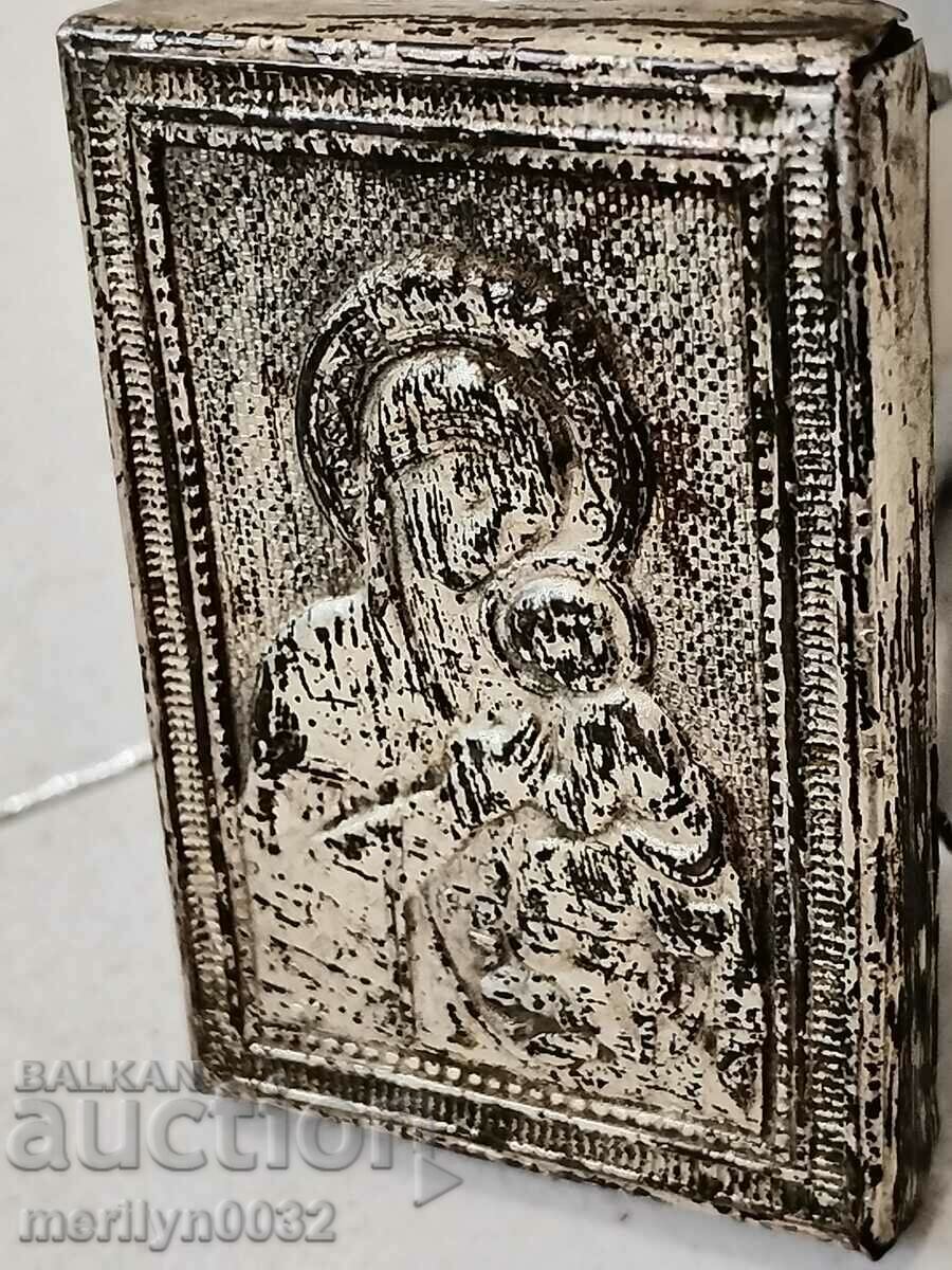 Αντίκα εικονίδιο τσέπης στα τέλη του 19ου αιώνα με τιμή 70.00 BGN | € 35.79 Αντίκα εικονίδιο τσέπης στα τέλη του 19ου αιώνα με τιμή 70.00 BGN | € 35.79