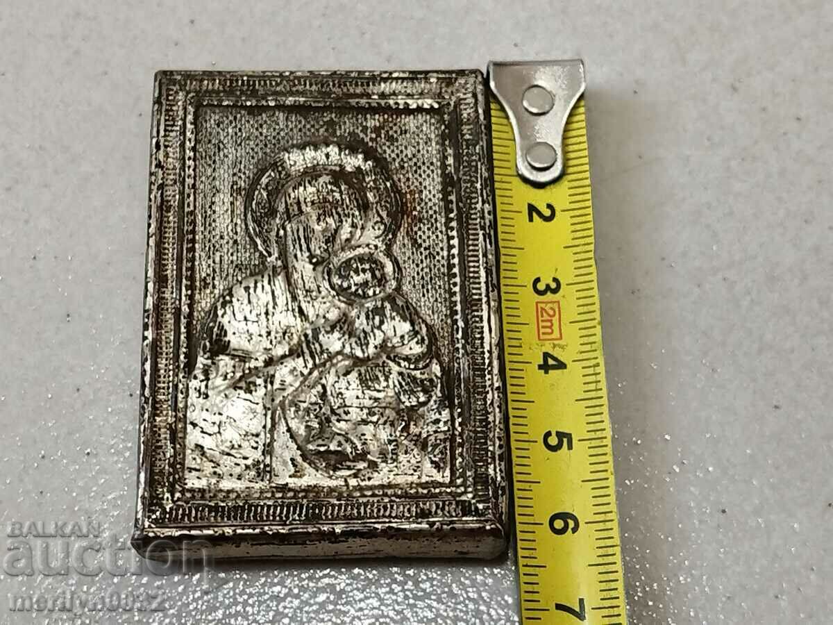 Παράδοση Αντίκα εικονίδιο τσέπης στα τέλη του 19ου αιώνα Παράδοση Αντίκα εικονίδιο τσέπης στα τέλη του 19ου αιώνα