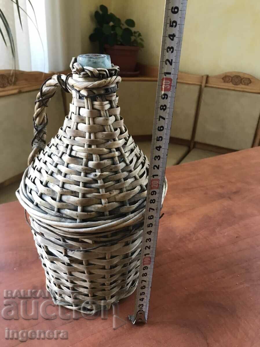 DAMAJANA GLASS BRAID FOR BRANDY-3 LITERS with price 9.00 BGN | € 4.60 DAMAJANA GLASS BRAID FOR BRANDY-3 LITERS with price 9.00 BGN | € 4.60