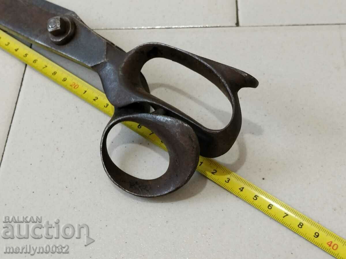Old tailor's German scissors old scissors - 5