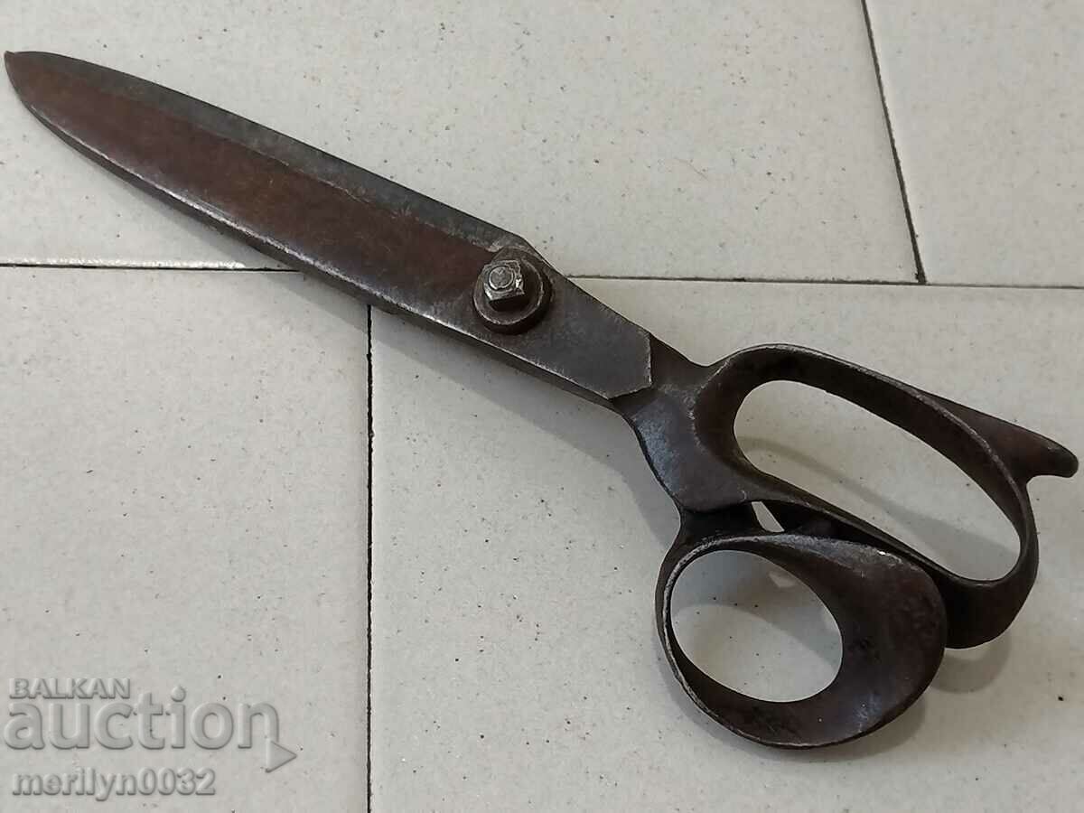 Old tailor's German scissors old scissors - 6