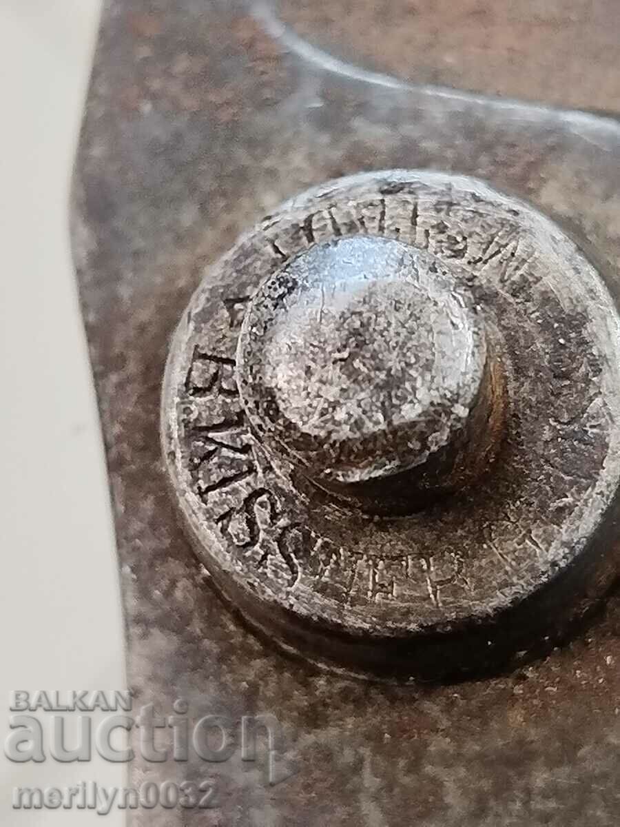 Old tailor's German scissors old scissors - 7