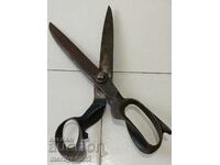 Old tailor's German scissors old scissors